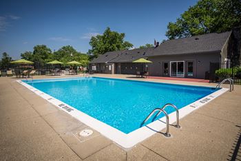 Glimmering Pool at Woodbridge Apartments, Louisville, KY